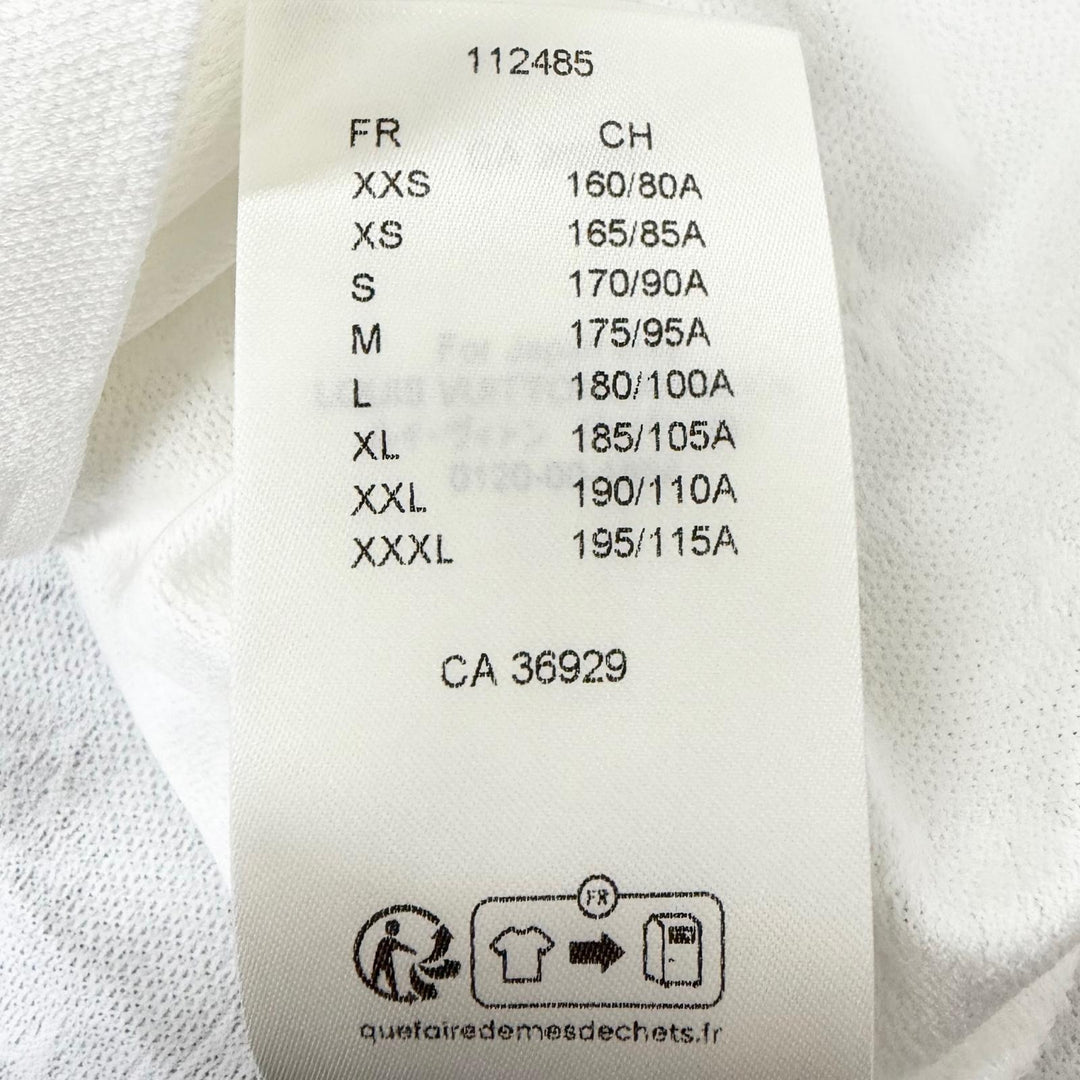 Excellent LOUIS VUITTON Short sleeve T-shirt monogram mesh white cotton mens