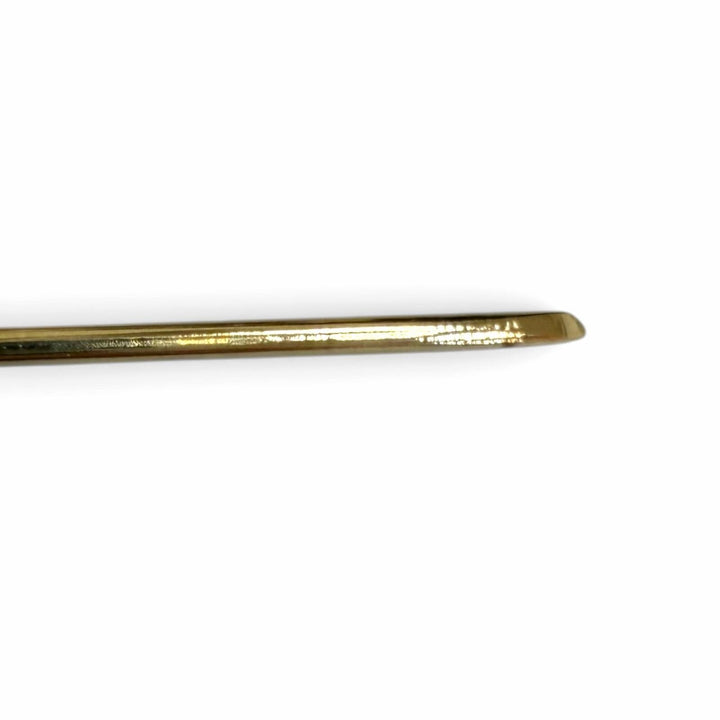 Excellent CHANEL Brooch COCO Mark B23B gold Rhinestone Women