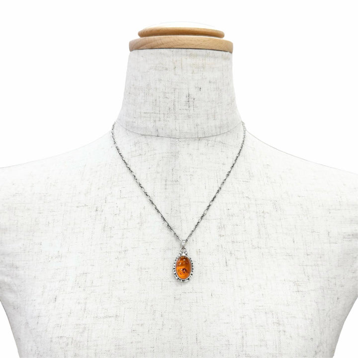 Great Georg Jensen Necklace 2001 Year Pendant Sterling Silver 925 Women
