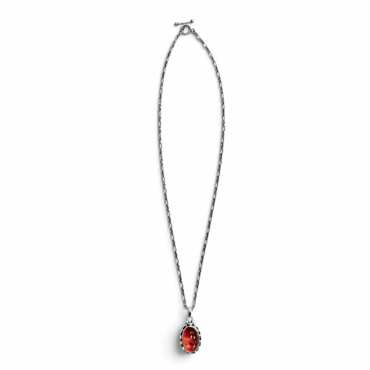 Great Georg Jensen Necklace 2001 Year Pendant Sterling Silver 925 Women