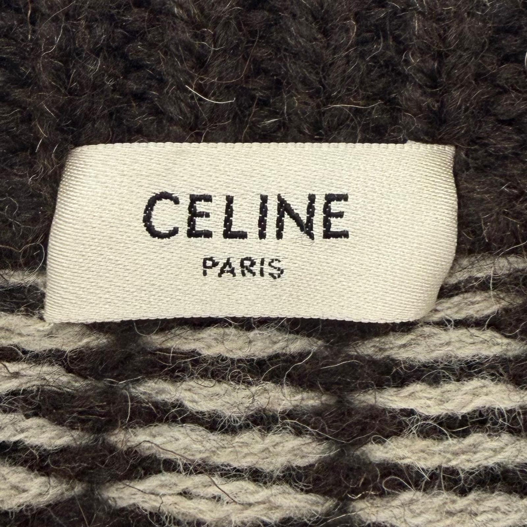 Great CELINE sweater gray wool mens L 2AD6W874P