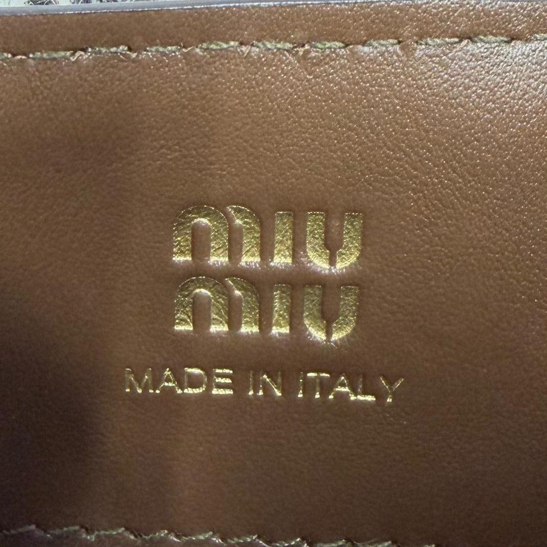 Excellent MIUMIU Shoulder Bag Multi leather Women 5NF460