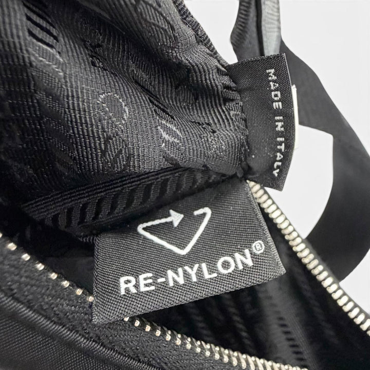 Excellent PRADA Re-Edition 2005 Re-Nylon Triangle Logo 2-Way Shoulder Bag 1BH204