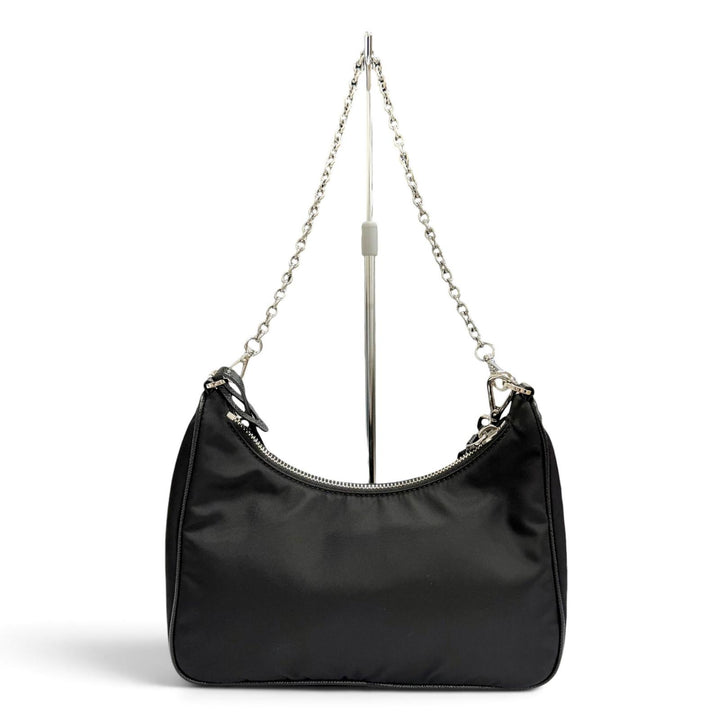 Excellent PRADA Re-Edition 2005 Re-Nylon Triangle Logo 2-Way Shoulder Bag 1BH204