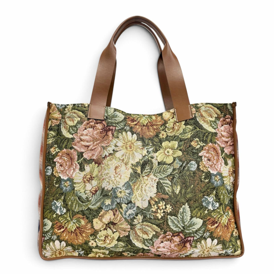 Excellent Maison Margiela Cabas Large Pendleton Gobelin Shopping Bag SB2WC0003