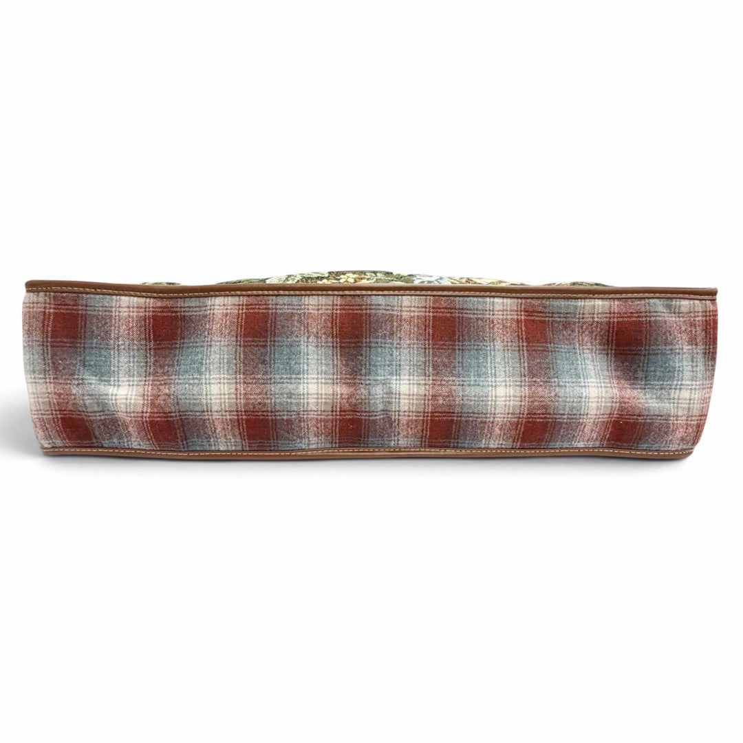 Excellent Maison Margiela Cabas Large Pendleton Gobelin Shopping Bag SB2WC0003