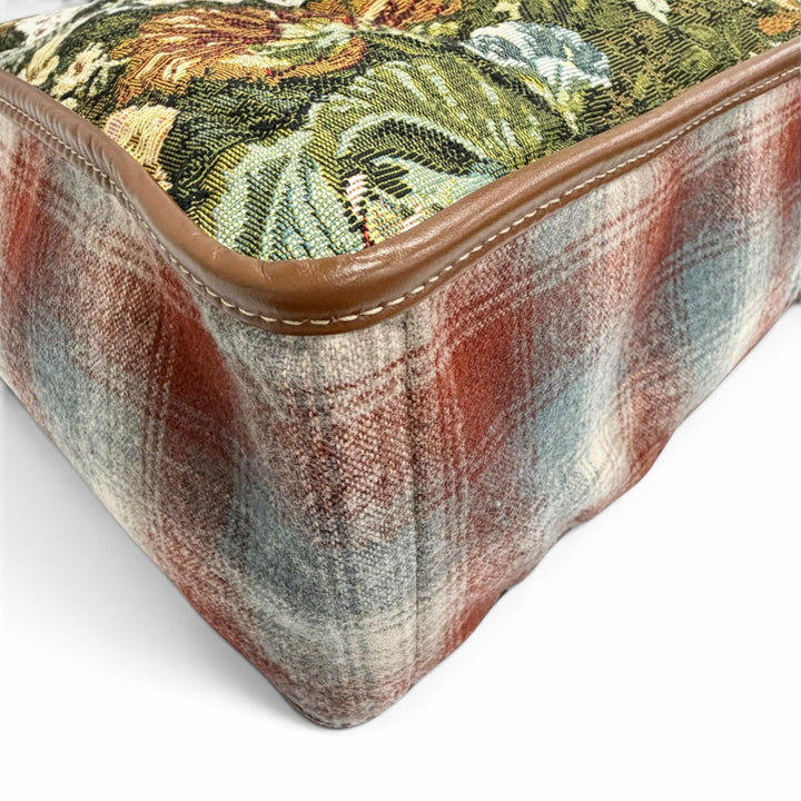 Excellent Maison Margiela Cabas Large Pendleton Gobelin Shopping Bag SB2WC0003