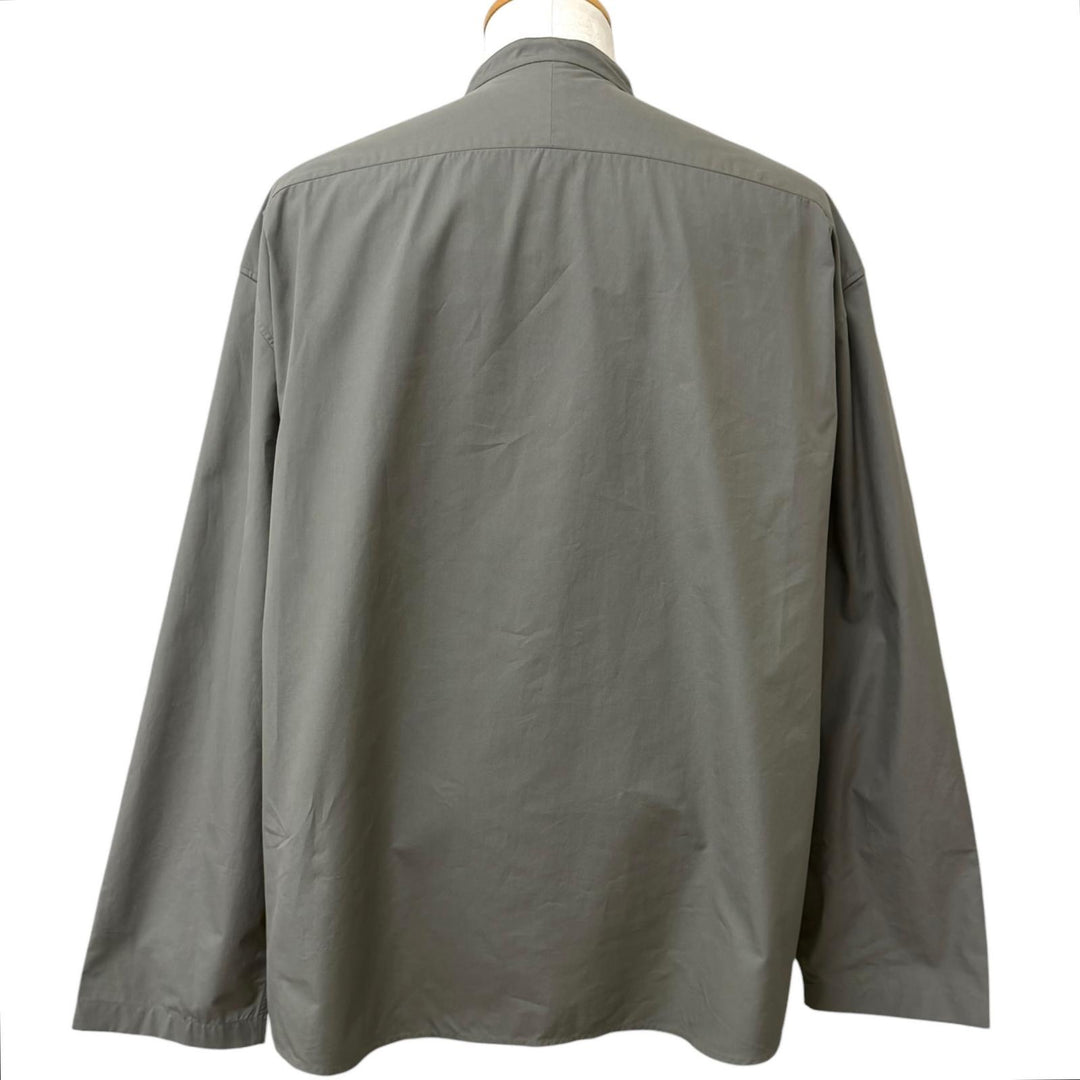 Excellent HERMES Long sleeve shirt Pullover Valu Shirt, Boxy Fit charcoal