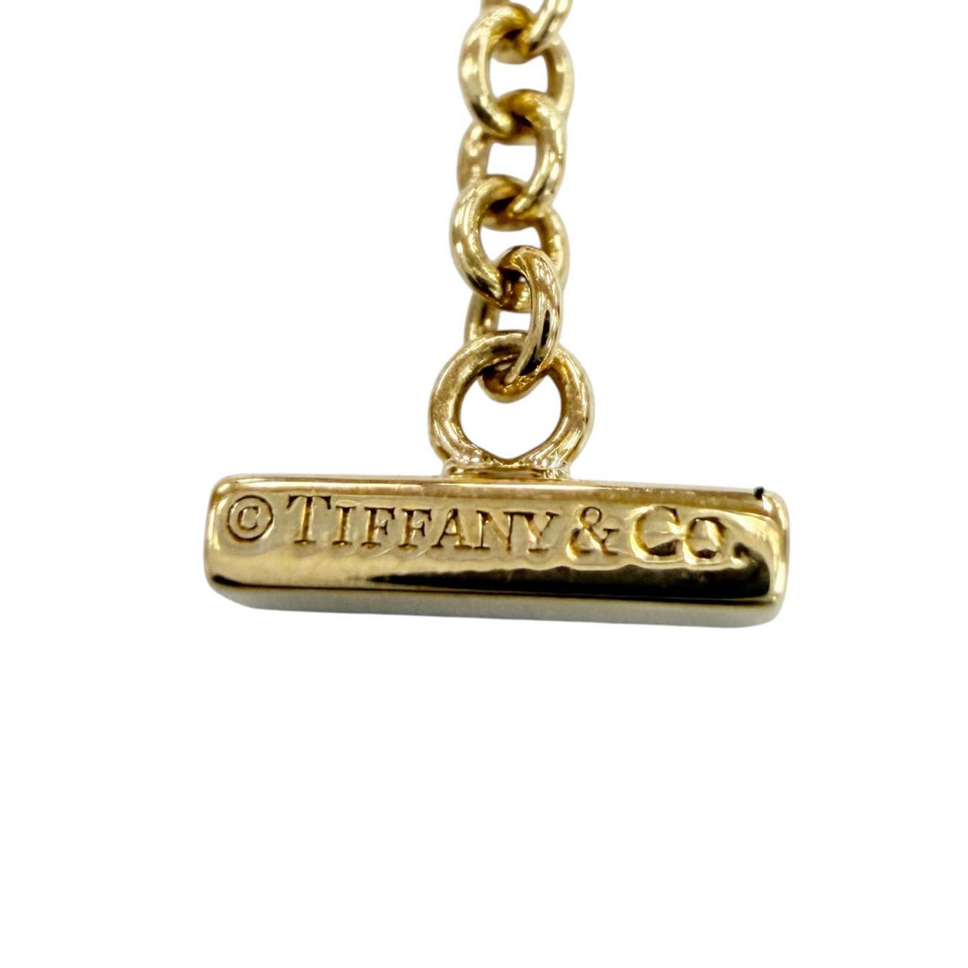 Excellent TIFFANY&Co. bracelet smile bracelet Yellow Gold AU750 Women
