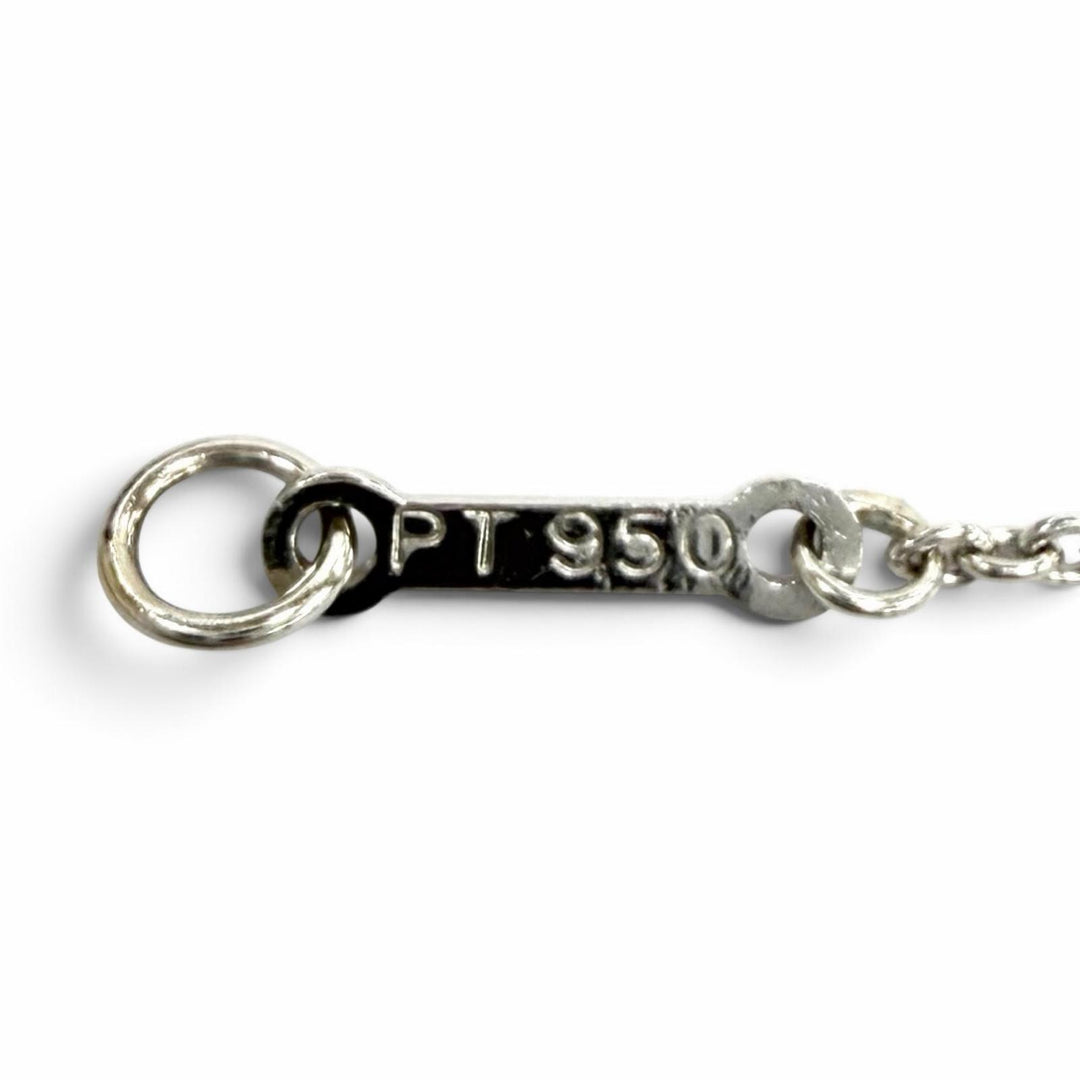 Excellent TIFFANY&Co. bracelet Diamond by the Yard Bracelet Silver PT950 Women