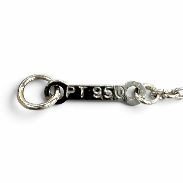 Excellent TIFFANY&Co. bracelet Diamond by the Yard Bracelet Silver PT950 Women