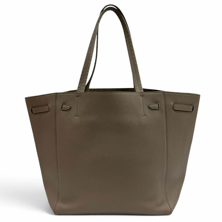 Great CELINE Tote Bag Kava Phantom Small logo leather leather Women 18902