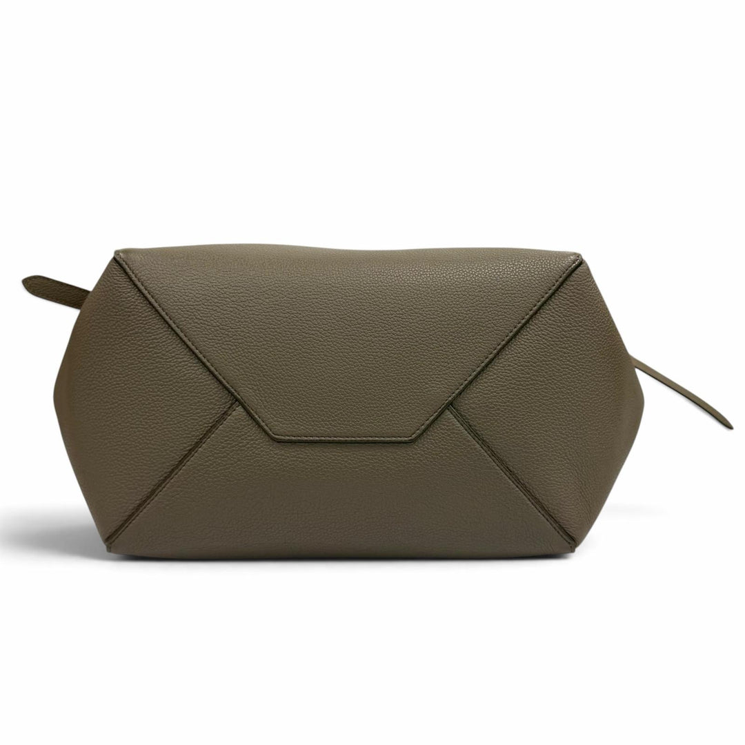 Great CELINE Tote Bag Kava Phantom Small logo leather leather Women 18902