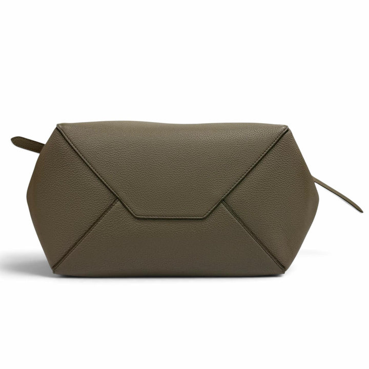 Great CELINE Tote Bag Kava Phantom Small logo leather leather Women 18902
