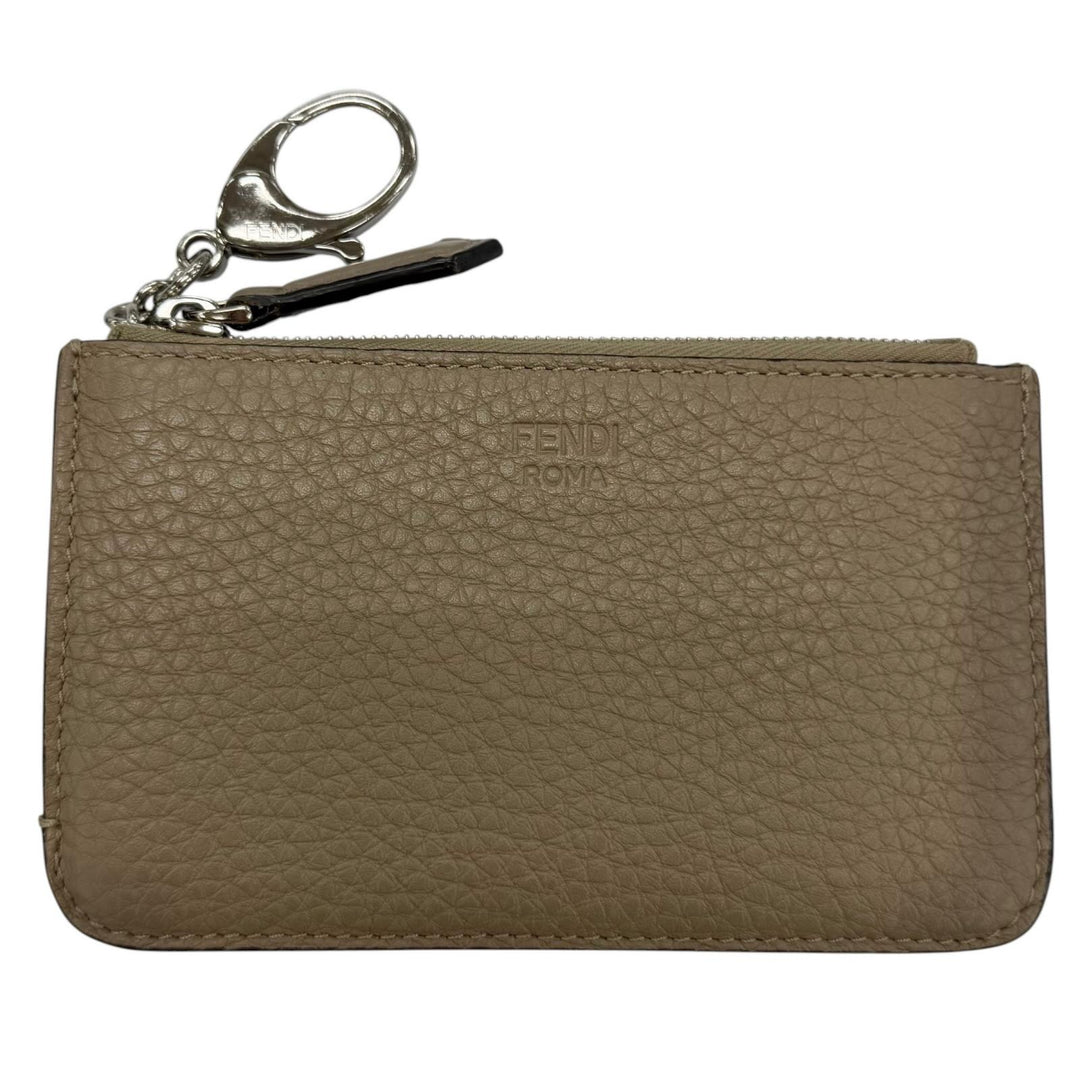 Excellent FENDI Fragment Case Mini Wallet Coin Card Case with Key Ring 8AP161