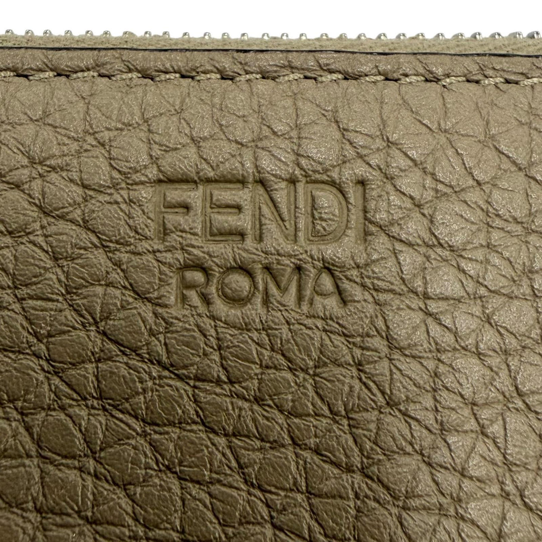 Excellent FENDI Fragment Case Mini Wallet Coin Card Case with Key Ring 8AP161