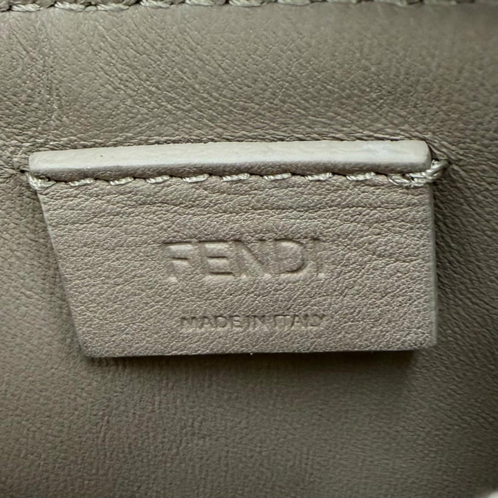 Excellent FENDI Fragment Case Mini Wallet Coin Card Case with Key Ring 8AP161