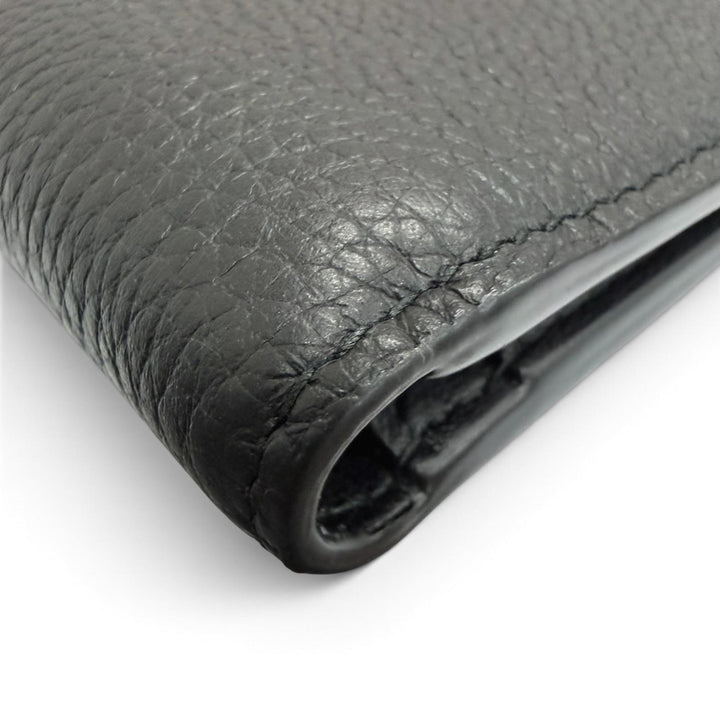 Excellent BURBERRY Bifold Wallet Nightstamp Bifold Coin Wallet Interior