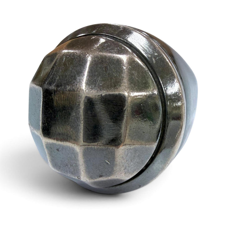 Very Good BOTTEGAVENETA Ring ring polygon Silver AG925 mens