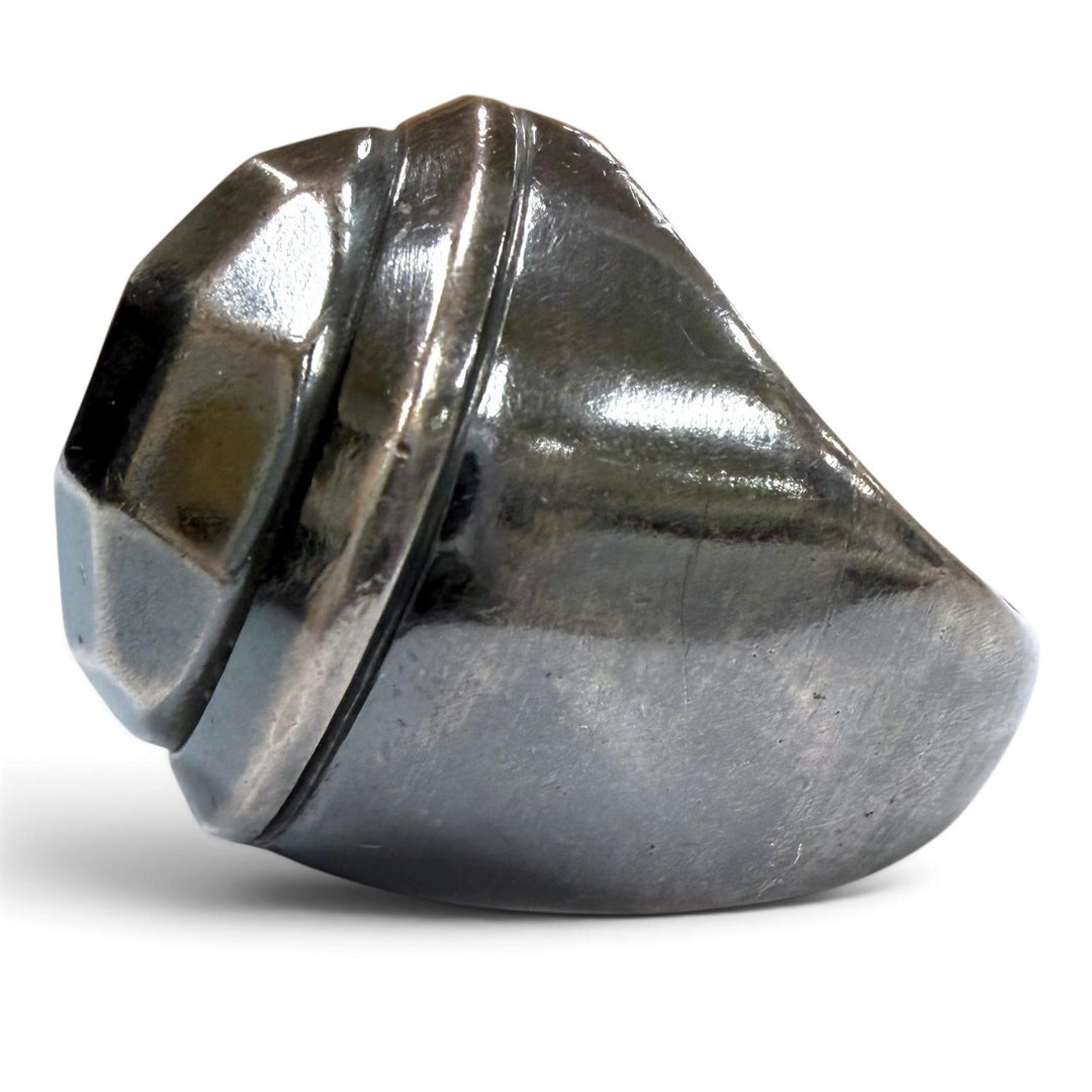 Very Good BOTTEGAVENETA Ring ring polygon Silver AG925 mens