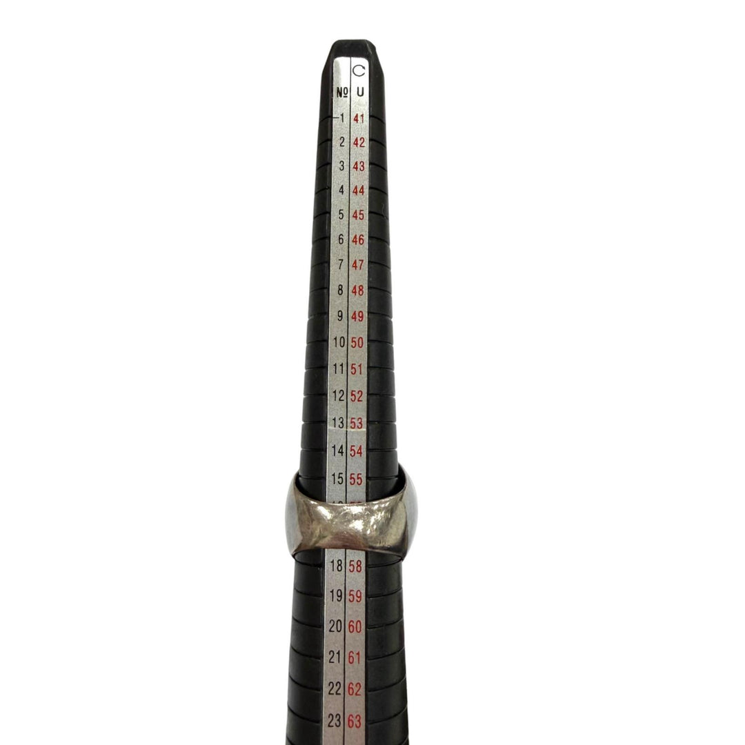 Very Good BOTTEGAVENETA Ring ring polygon Silver AG925 mens