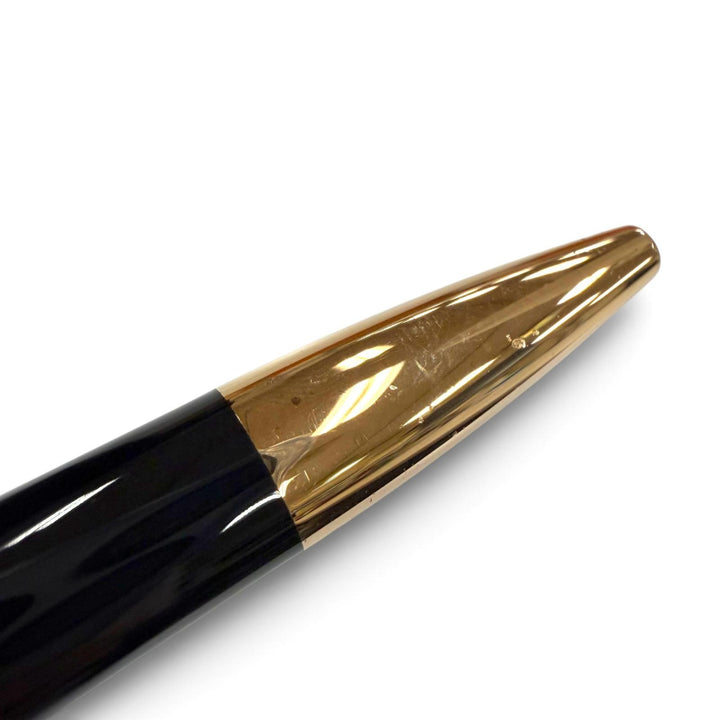 Great Dupont Ballpoint pen Liberte Twist type black lacquer mens 465601