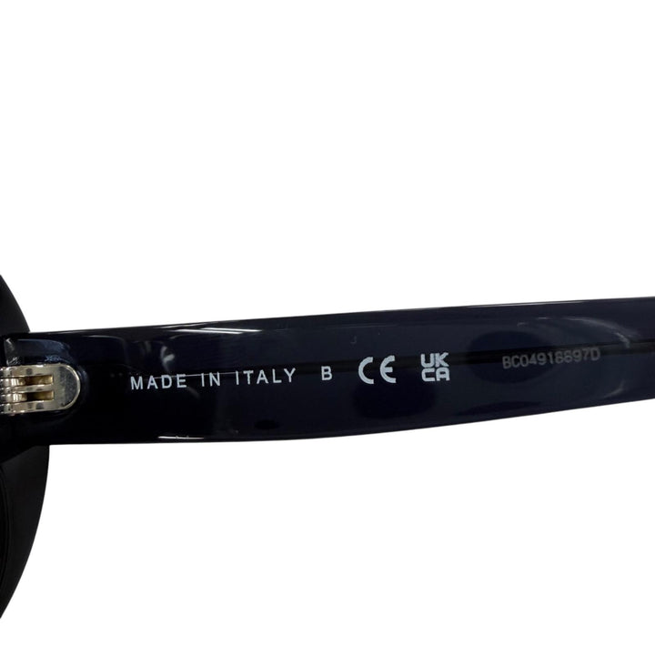 Excellent CHANEL COCO Mark Round Shape Sunglasses with Pearl Chain 5489