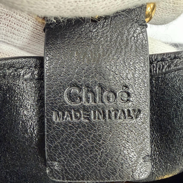 Pristine Chloe Handbag Balloon bag, grain leather black Women CHC25WS644Q15001