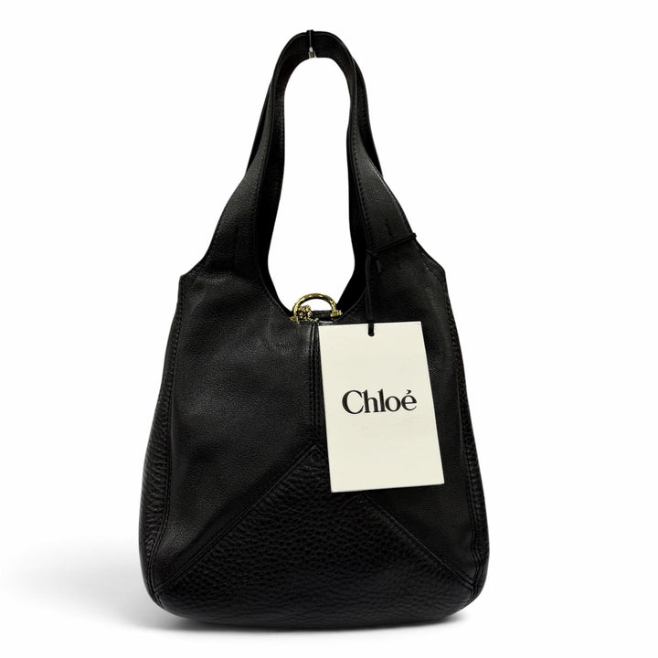 Pristine Chloe Handbag Balloon bag, grain leather black Women CHC25WS644Q15001