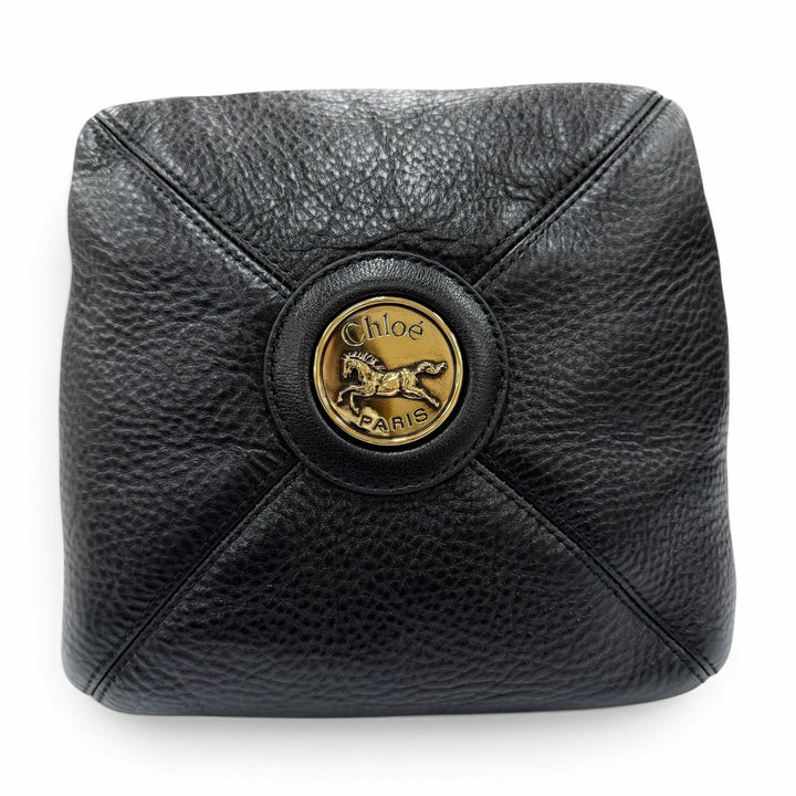 Pristine Chloe Handbag Balloon bag, grain leather black Women CHC25WS644Q15001