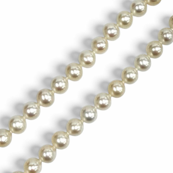 Excellent TIFFANY&Co. Necklace White system Freshwater pearl Women