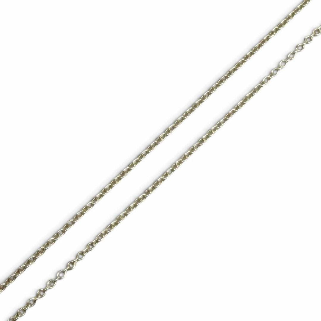 Great TIFFANY&Co. Necklace Color By the Yard Pink Sapphire Pendant pink AG925