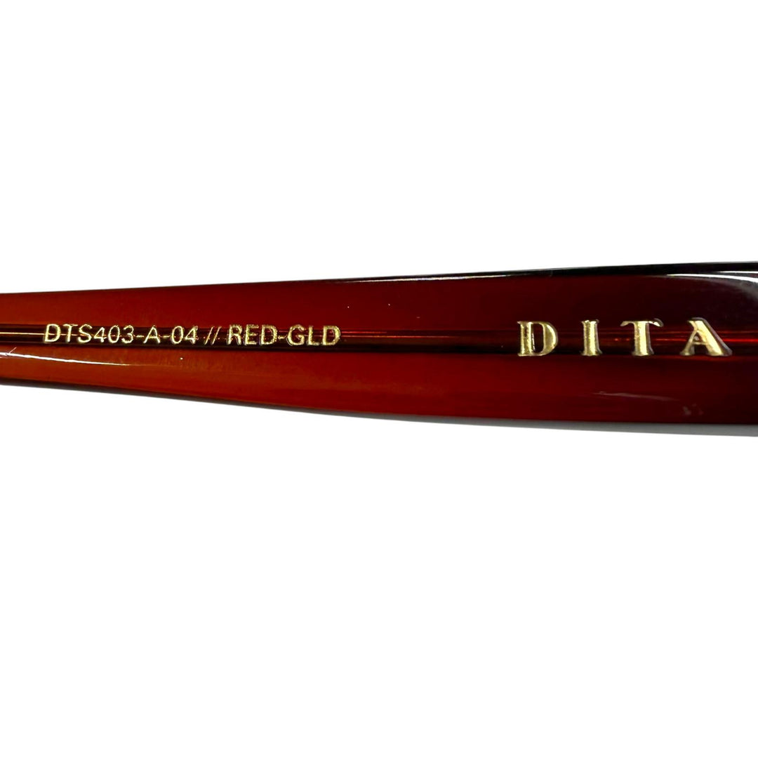 Excellent DITA sunglasses LXN-EVO Two-Bridge Eyewear gold mens DTS403