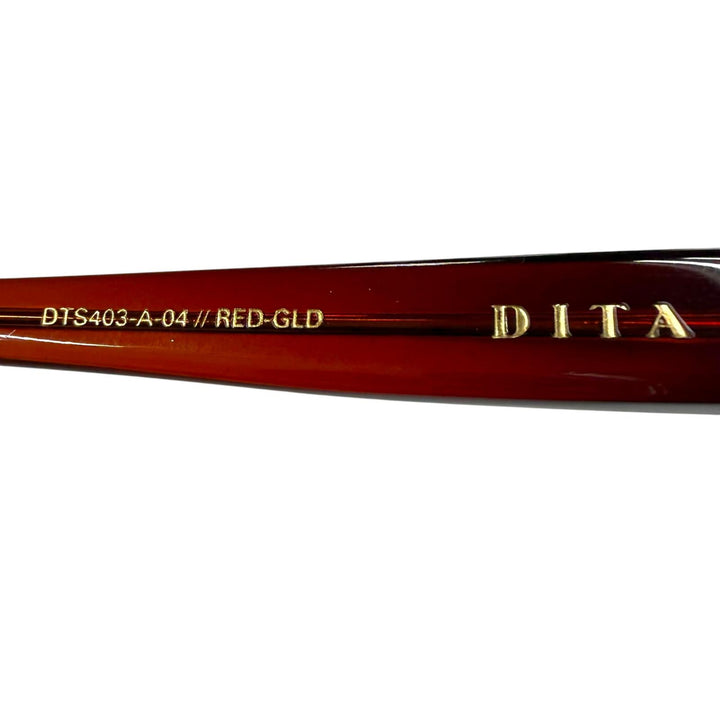 Excellent DITA sunglasses LXN-EVO Two-Bridge Eyewear gold mens DTS403