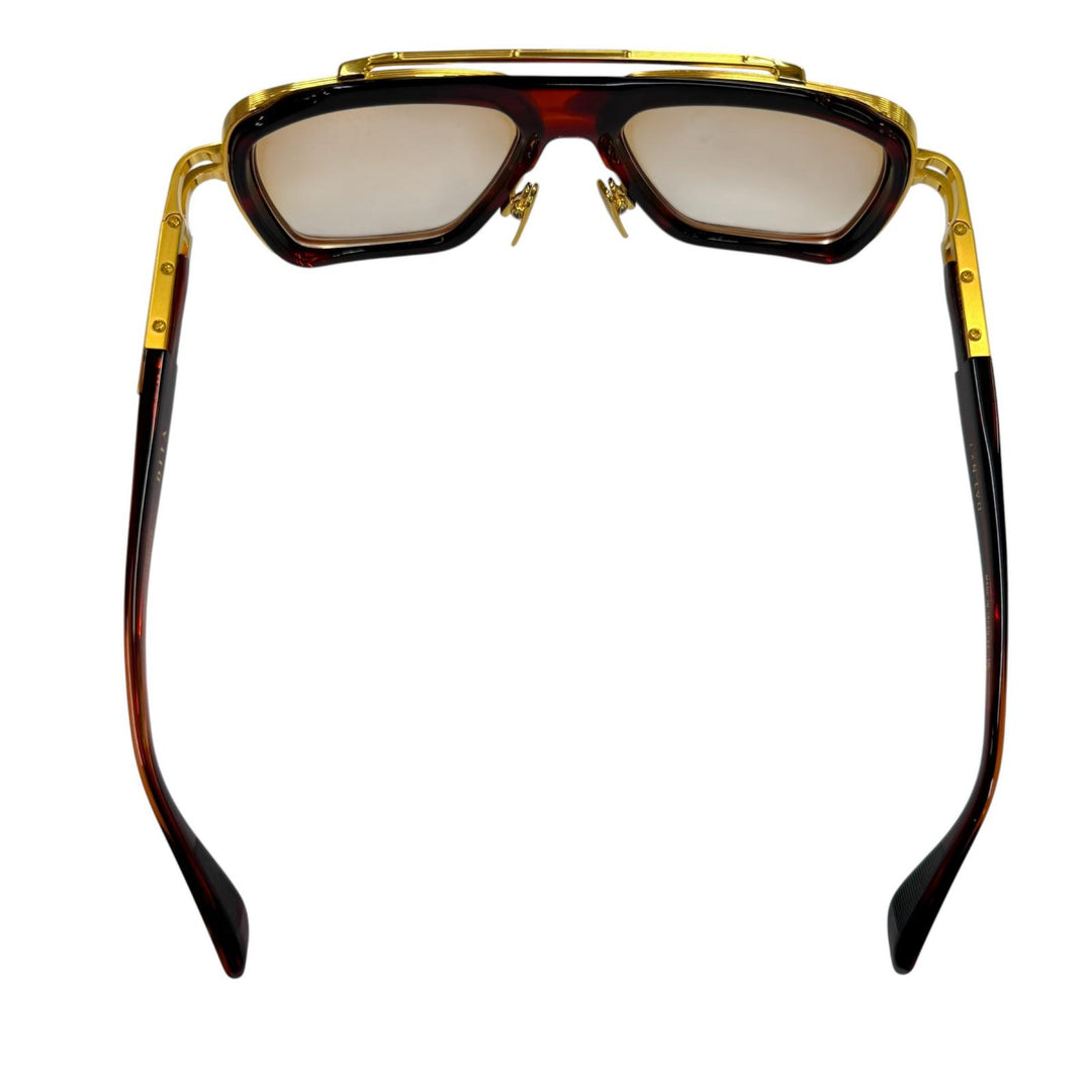 Excellent DITA sunglasses LXN-EVO Two-Bridge Eyewear gold mens DTS403