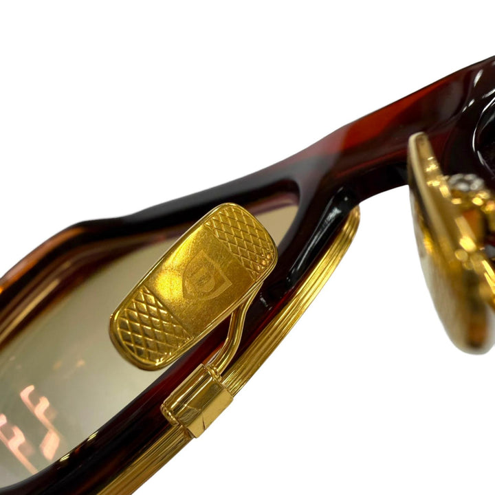 Excellent DITA sunglasses LXN-EVO Two-Bridge Eyewear gold mens DTS403