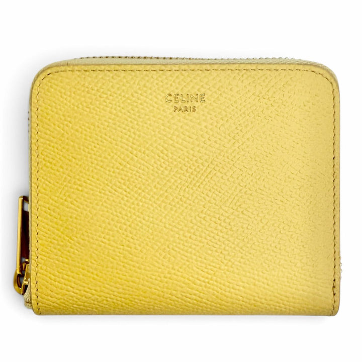 Pristine CELINE Other miscellaneous goods small zip wallet Compact 10N993FVO