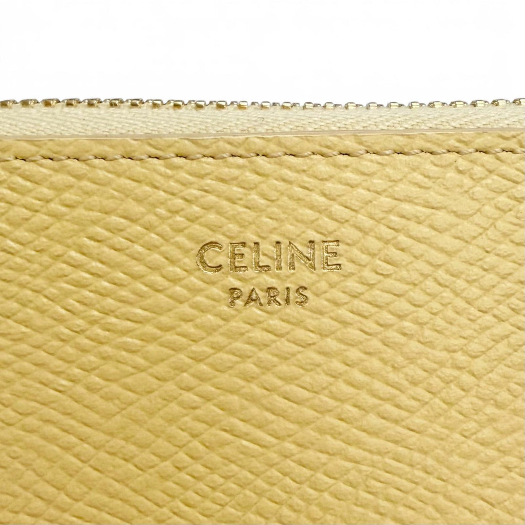 Pristine CELINE Other miscellaneous goods small zip wallet Compact 10N993FVO