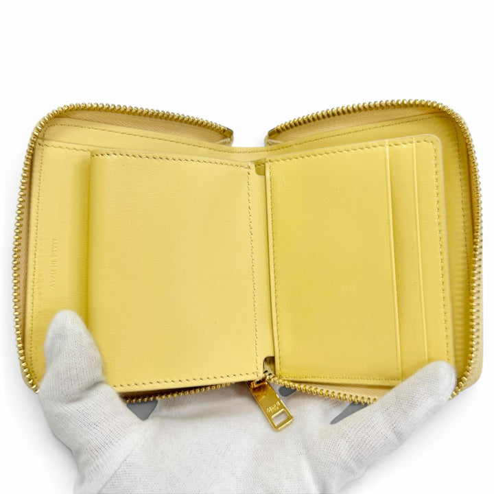 Pristine CELINE Other miscellaneous goods small zip wallet Compact 10N993FVO