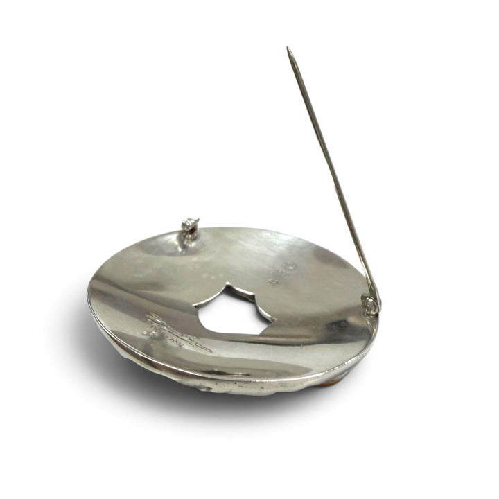 Great Georg Jensen Brooch 42 Rare 90th Anniversary Item Silver 925 Women
