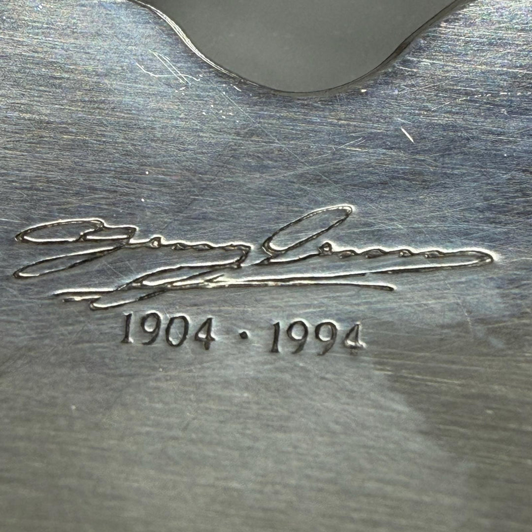 Great Georg Jensen Brooch 42 Rare 90th Anniversary Item Silver 925 Women