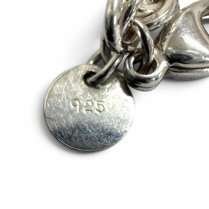 Excellent TIFFANY&Co. Necklace Twist Chain Silver SV925 mens