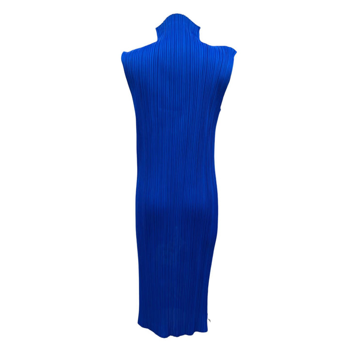 Excellent PLEATS PLEASE one piece Lamia Ziade graffiti blue Women 4 PP12-JH221