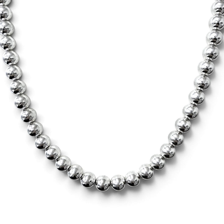 Excellent TIFFANY&Co. Hardware Long Ball Necklace Silver SV925