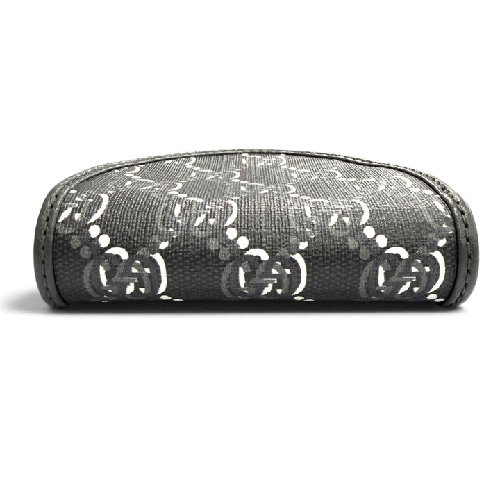 Excellent GUCCI GG Shadow Air Pods Holder, Earphone Case, Half-Moon Shape 800144