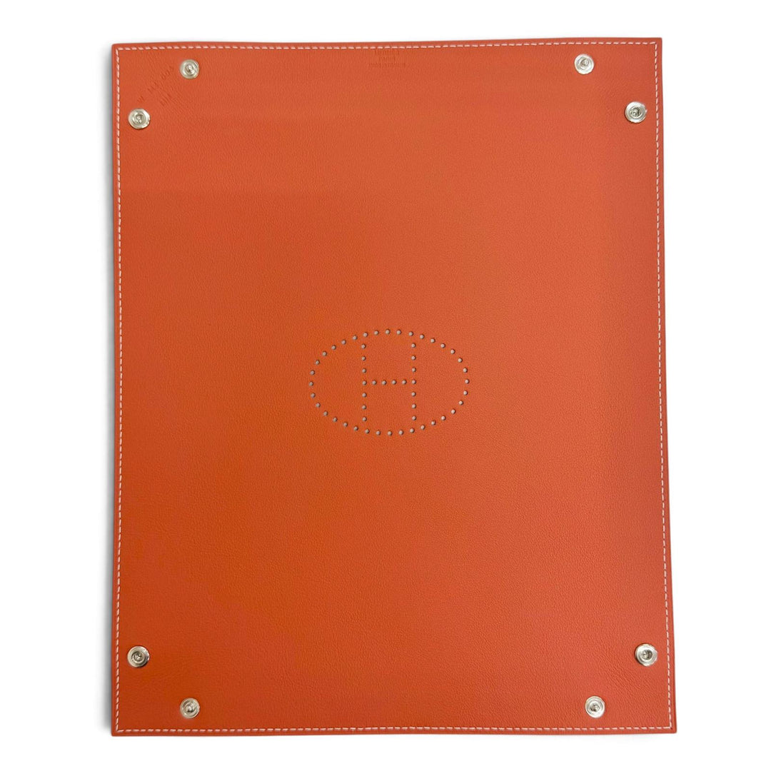 Pristine HERMES Vie de France Mies Elrance Desk tray Taurillon Clemence