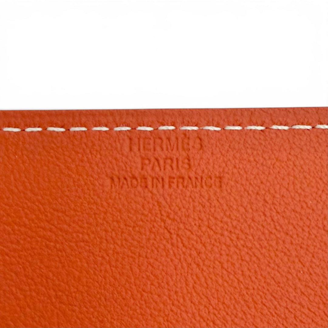 Pristine HERMES Vie de France Mies Elrance Desk tray Taurillon Clemence