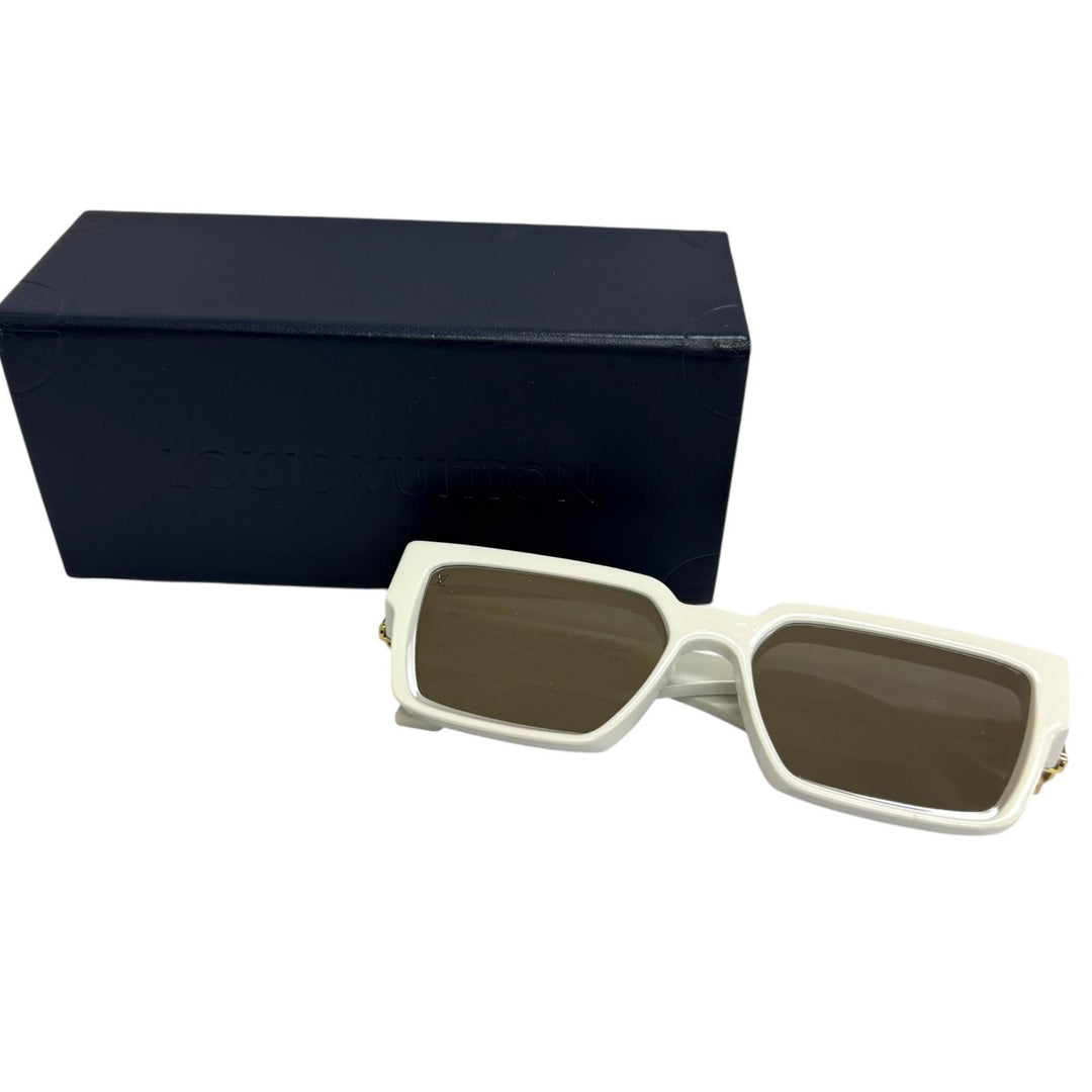 Great LOUIS VUITTON Sunglasses 1.1 Millionaire Mirror lens white