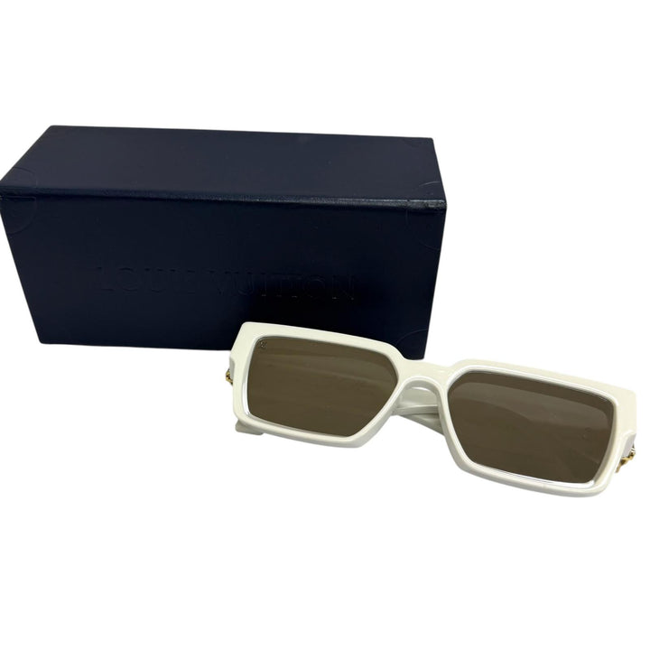 Great LOUIS VUITTON Sunglasses 1.1 Millionaire Mirror lens white