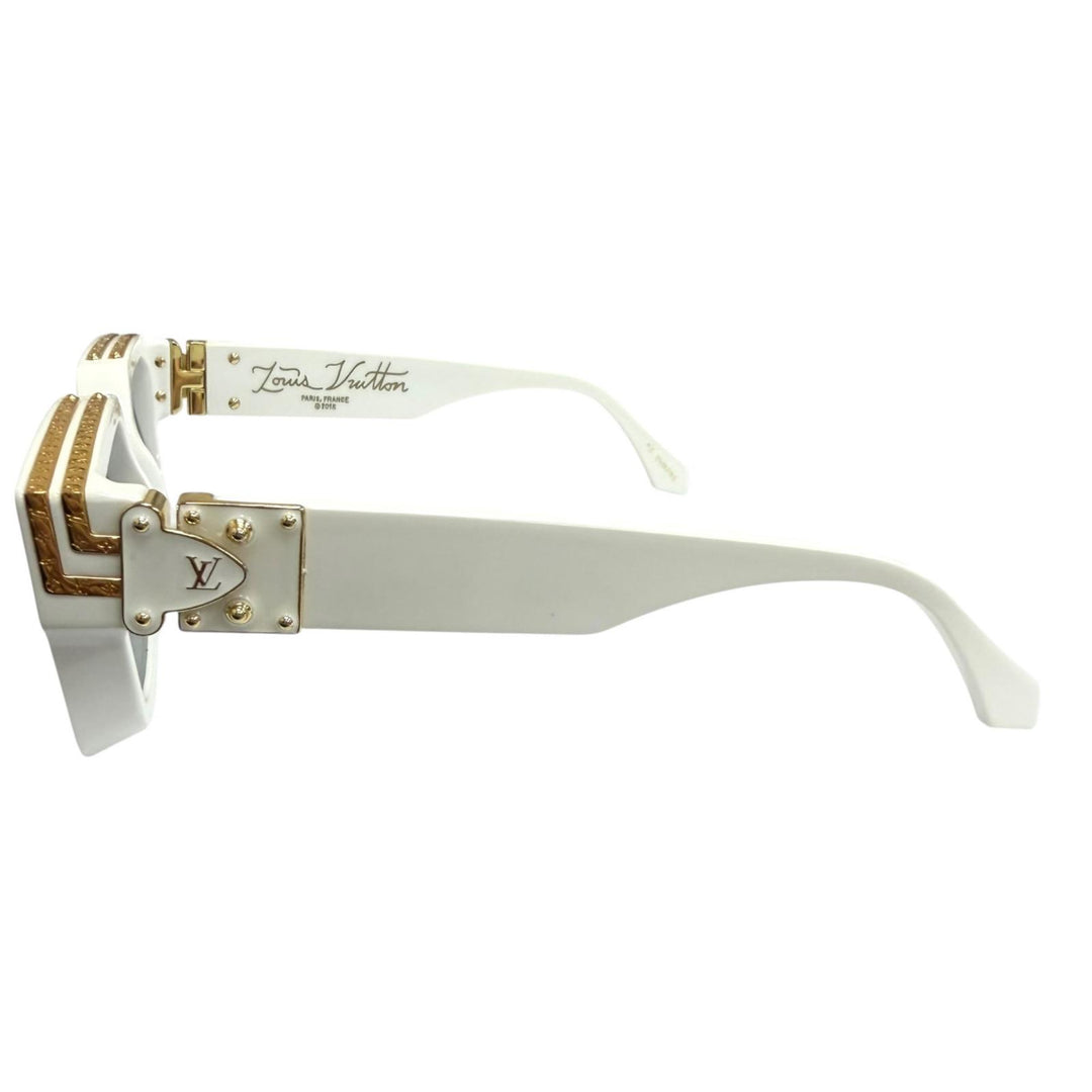 Great LOUIS VUITTON Sunglasses 1.1 Millionaire Mirror lens white